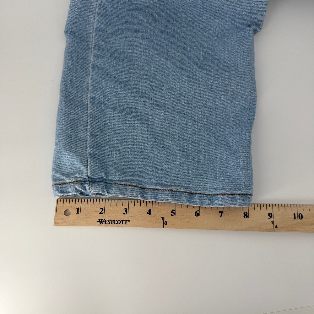 Origin Jeans Mens 40x29 (Tag 36x30) Light Blue Straight Leg Denim Made in USA - Picture 12 of 16